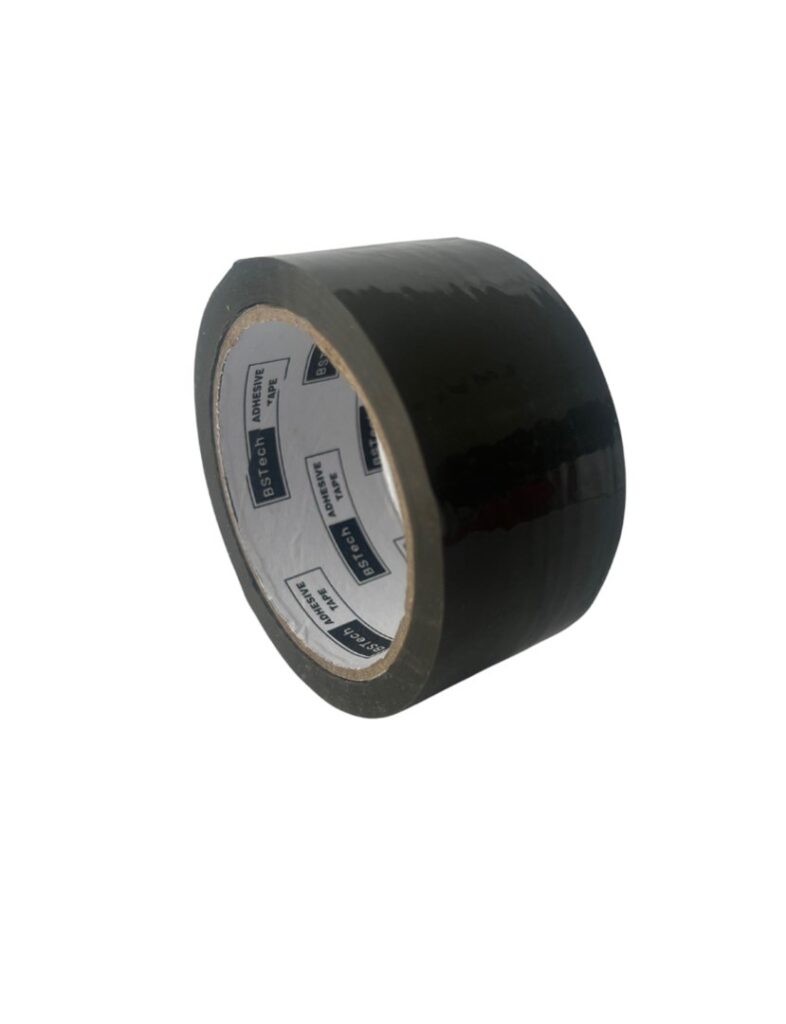 Pakkausteippi BSTech Silent Acrylic (48 mm x 66 m), Harmaa, 6 kpl (Suoratoimitus)
