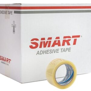 Pakkausteippi BSTech Smart Akryyli (48 mm x 60 m), Kirkas, 36 kpl (Suoratoimitus)