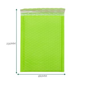 Kuplapussi Green Poly (180 x 230 + 40 mm), Vihreä (Suoratoimitus)