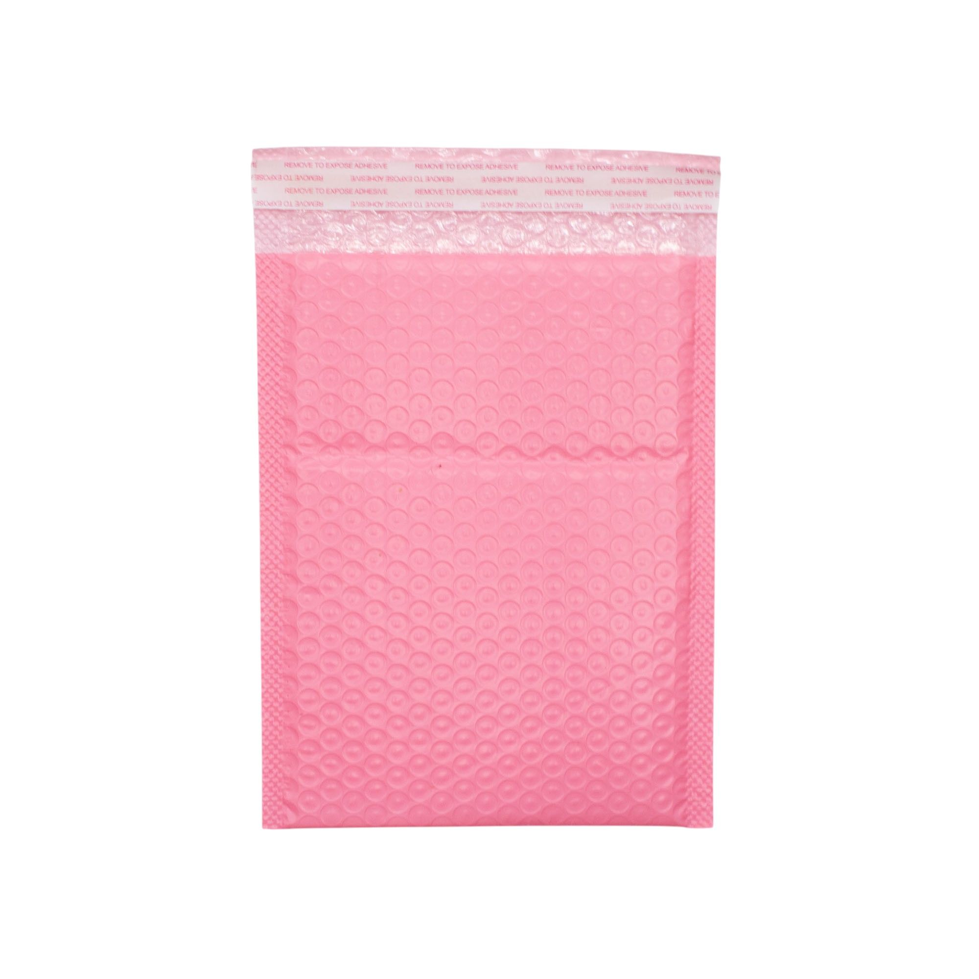 Kuplapussi Pink Poly (180 x 230 + 40 mm), Vaaleanpunainen (Suoratoimitus) - Image 2